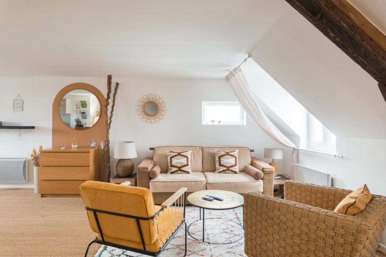 Le Teck Apartment Deauville Bagian luar foto