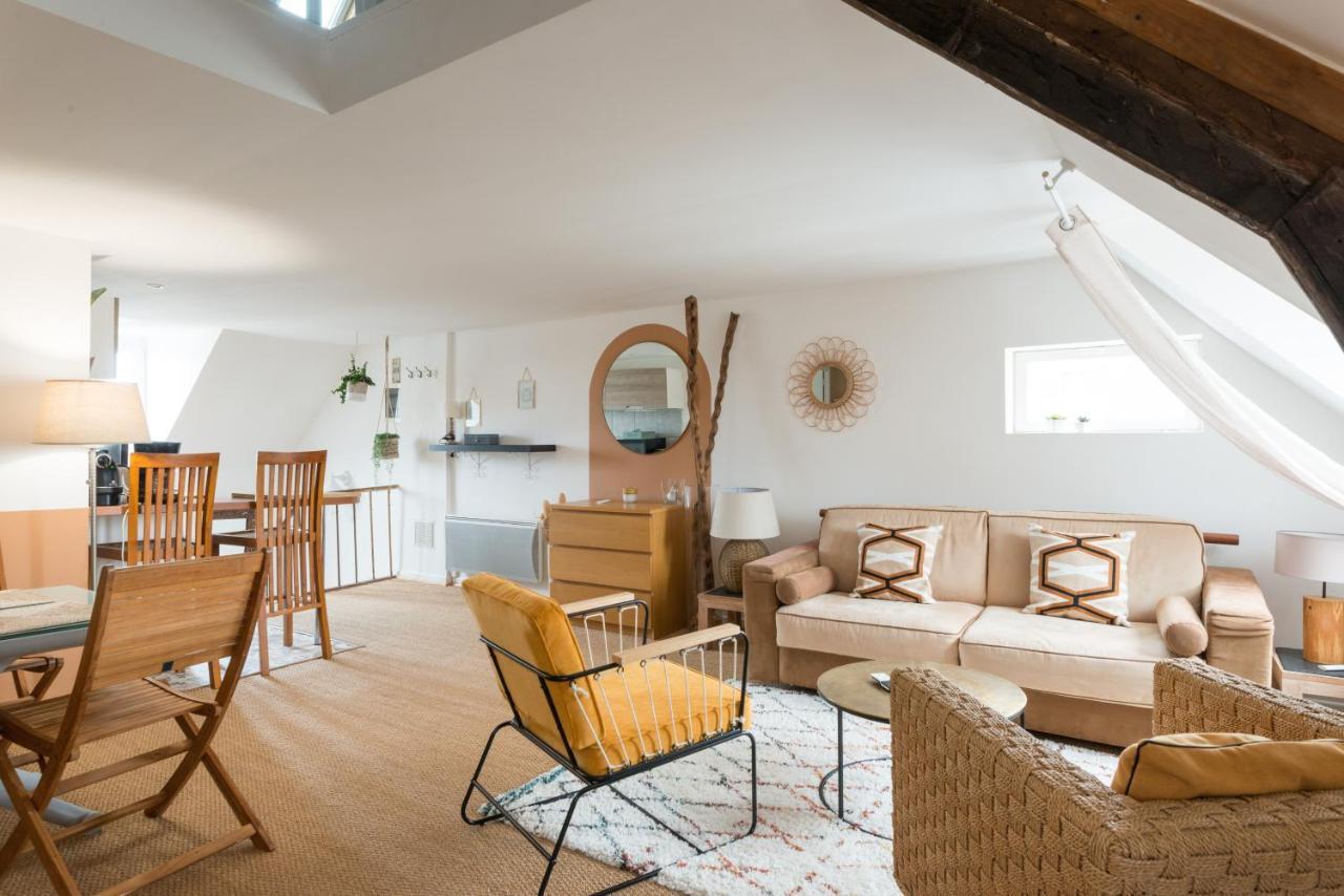 Le Teck Apartment Deauville Bagian luar foto